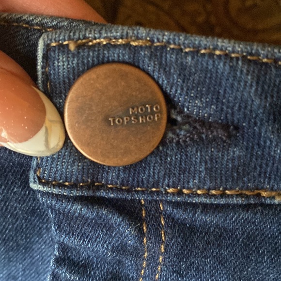 NWT Topshop high waisted shorts - Picture 2 of 6